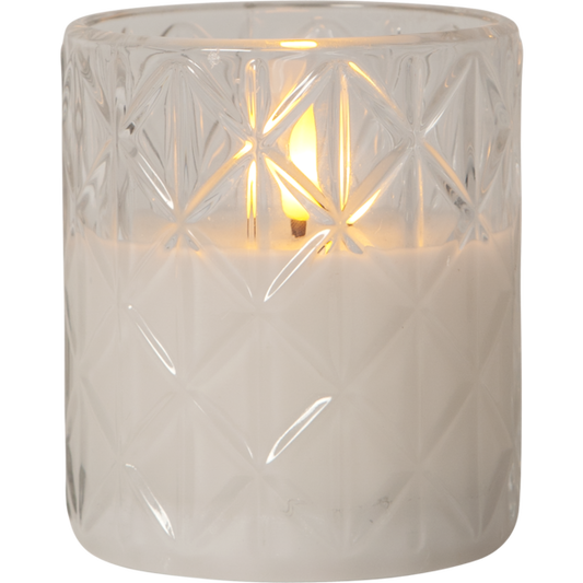 Konstgjorda ljus Glas 10 cm