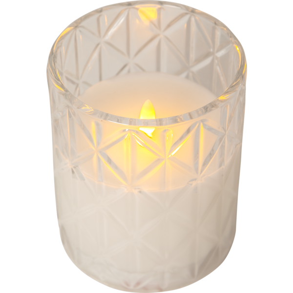 Konstgjorda ljus Glas 12,5 cm