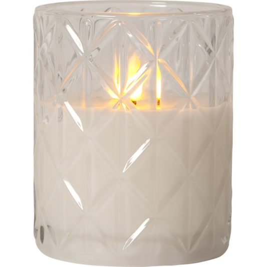 Konstgjorda ljus Glas 12,5 cm