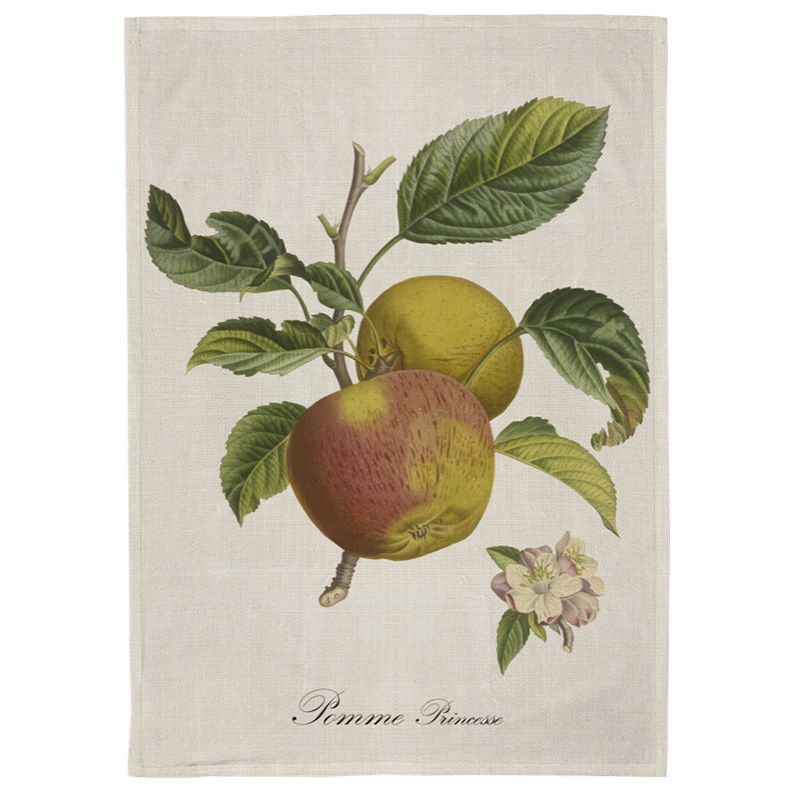 Kökshandduk, (50x70) Äpple