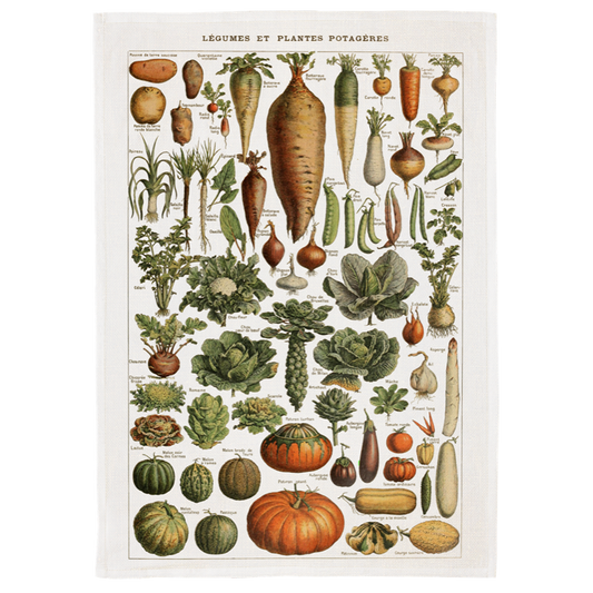 Kökshandduk, (50x70) Grönsaker