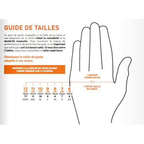 Ros handske, kalvskinn 9