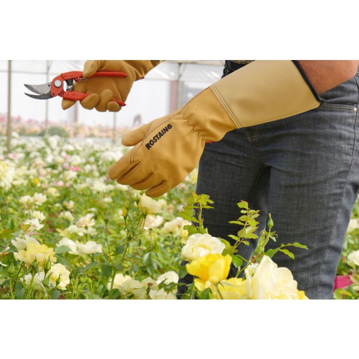 Ros handske, kalvskinn 9