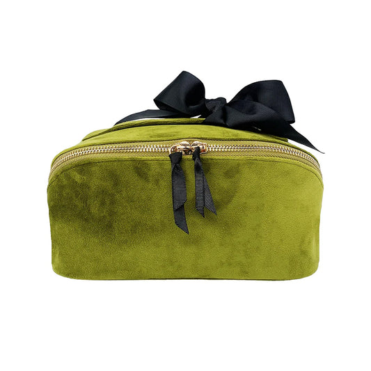 Necessär Grön sammet