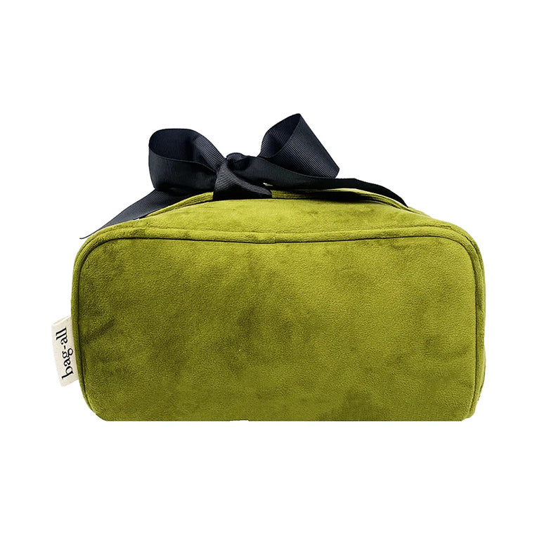 Necessär Grön sammet