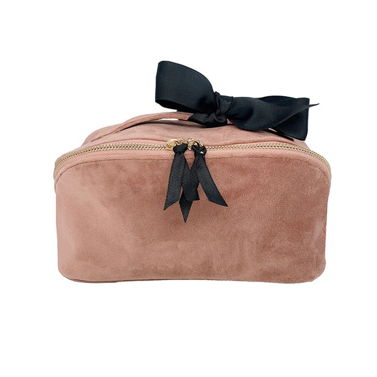 Necessär Rosa sammet