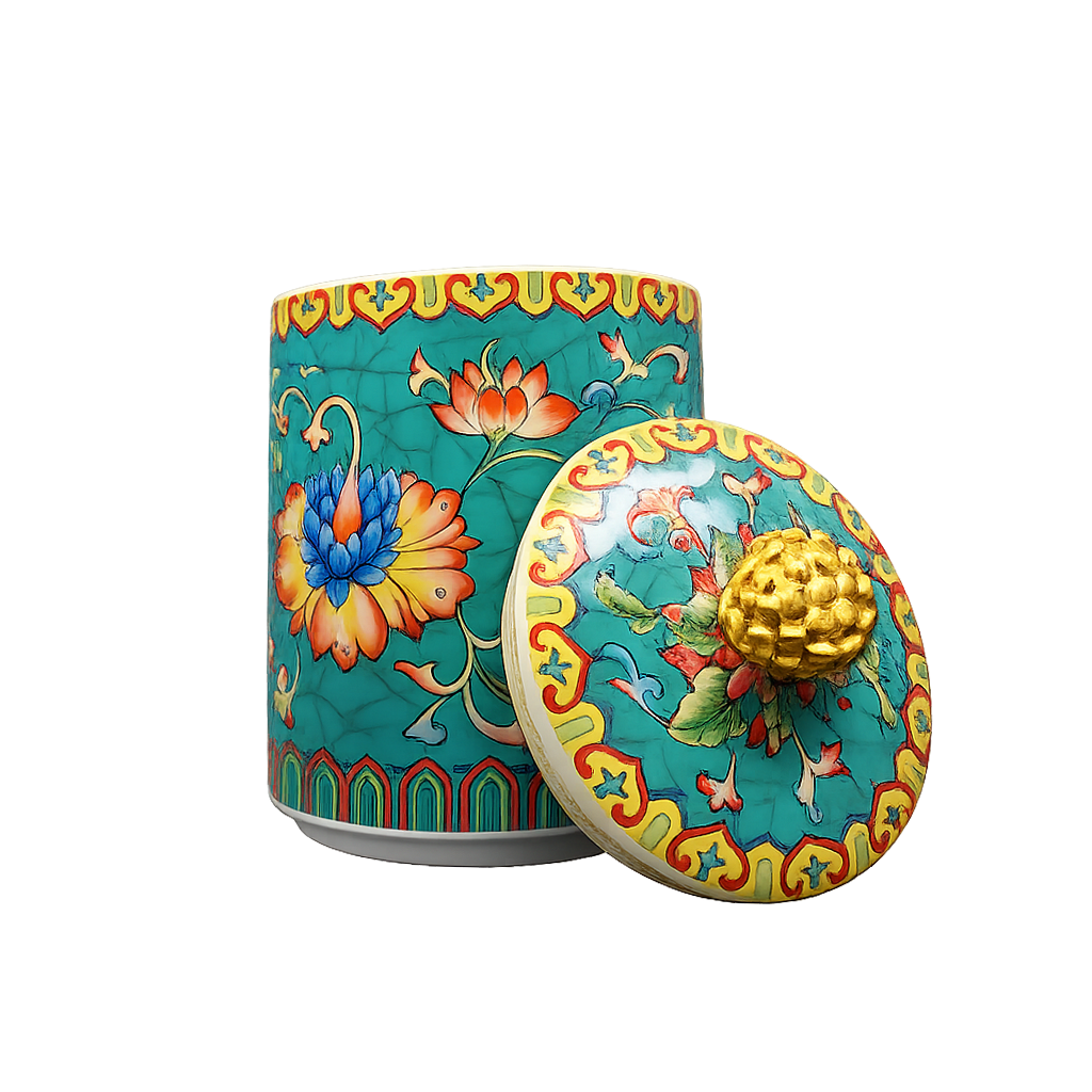 Doftljus, turkos