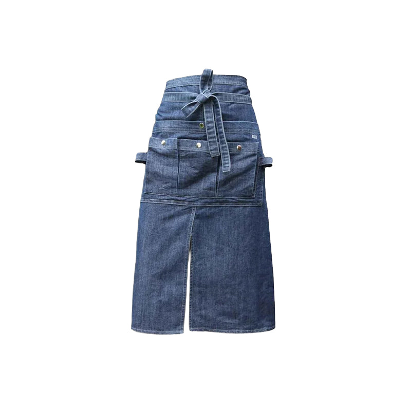 Forklæde Taljelængde, denim
