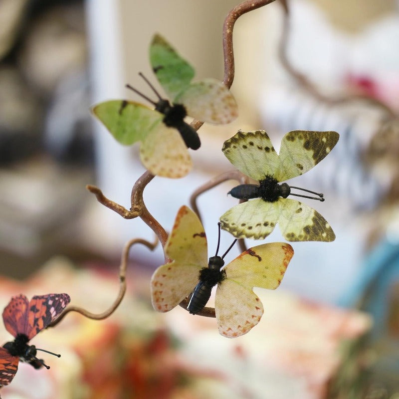 Fjäril, 3 st gröna M