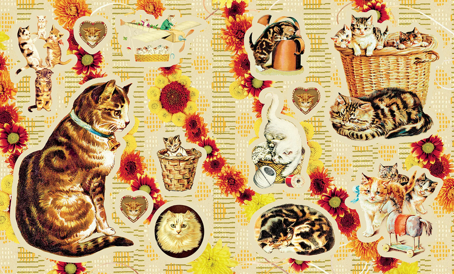 Stickers Bok, Cynthia Hart's Victoriana Cats