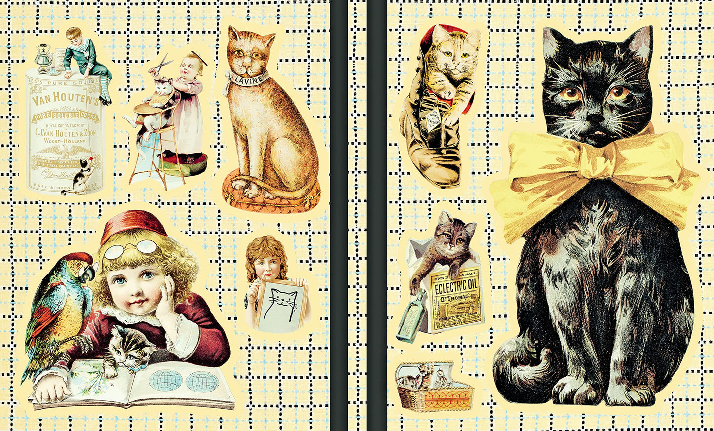 Stickers Bok, Cynthia Hart's Victoriana Cats