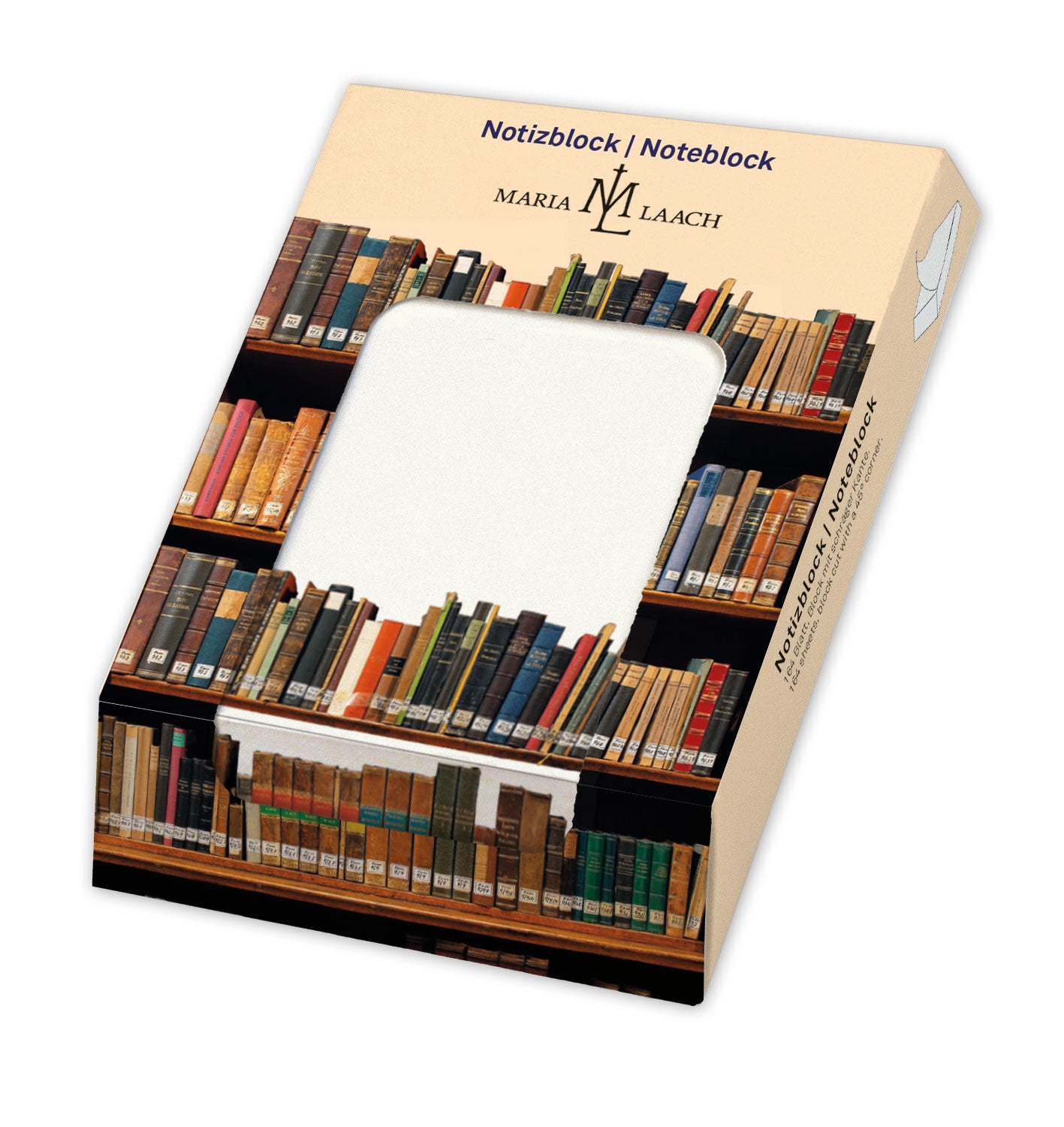 Notis block, Böcker