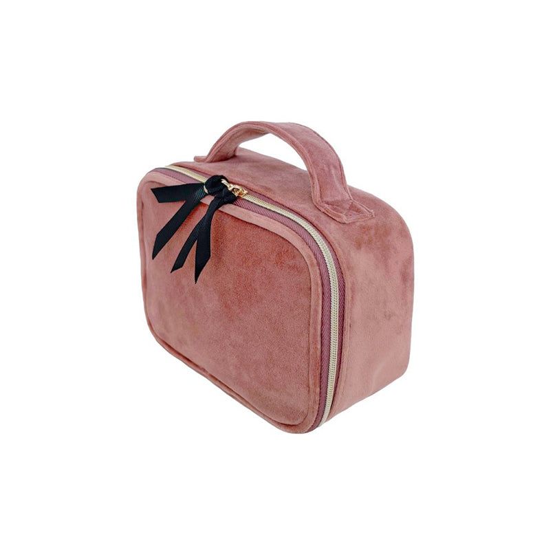 Necessär Rosa sammet