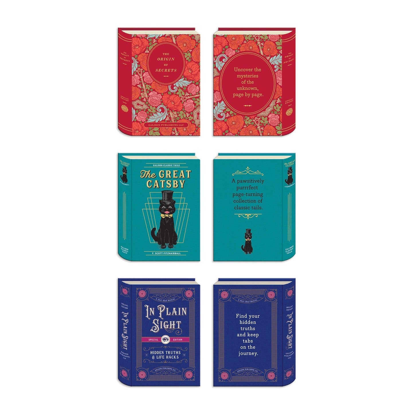 Bokmärke, Vintage böcker