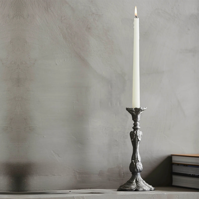 Ljusstake, antikgrå