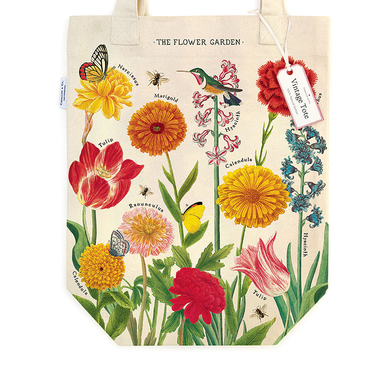 AAA Tyg väska, Blomster trädgård