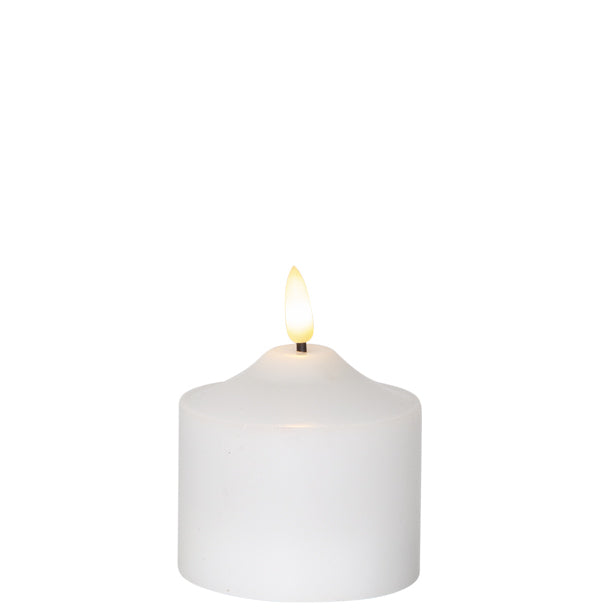 Konstgjort vaxljus 9,5 cm