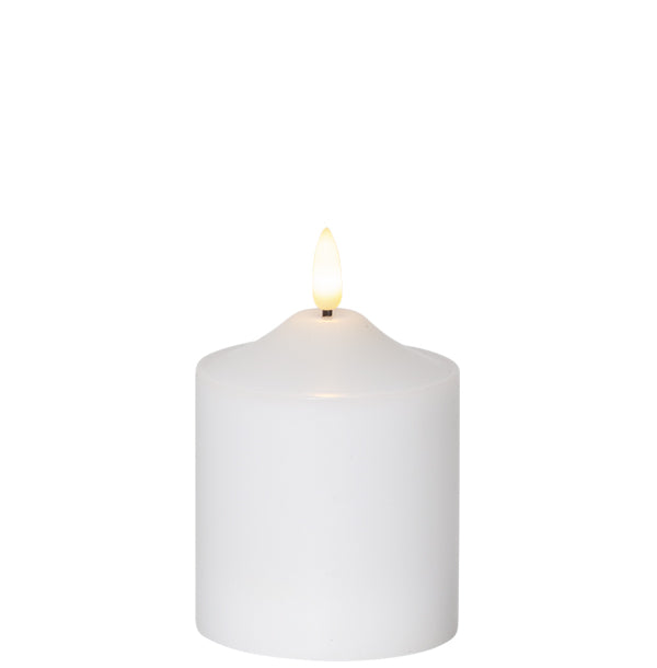 Konstgjort vaxljus, 12 cm