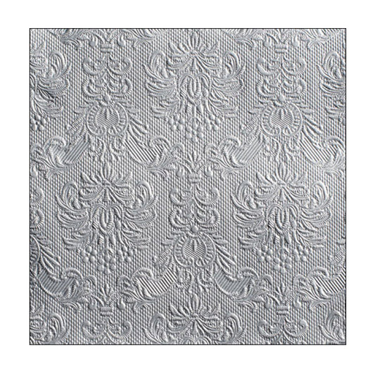 Servett, Struktur silver 33 cm