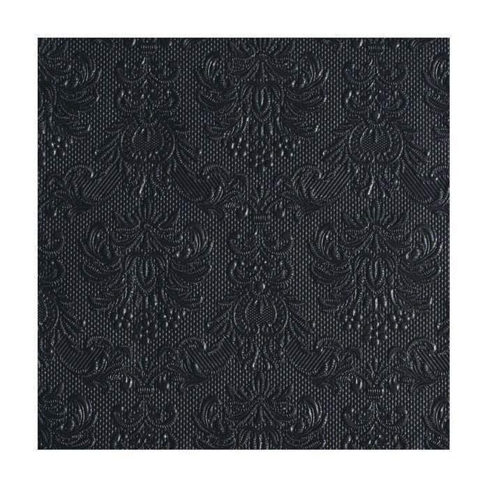 Servett med struktur mörkt gråfärgad