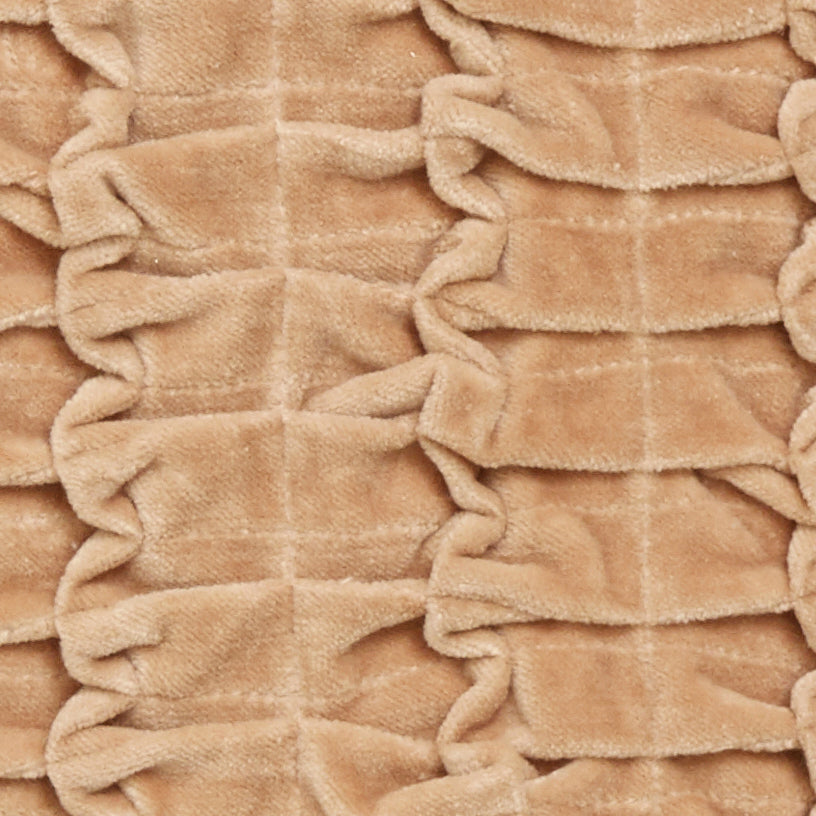 Detalj av kuddfodral i sammet, Puder