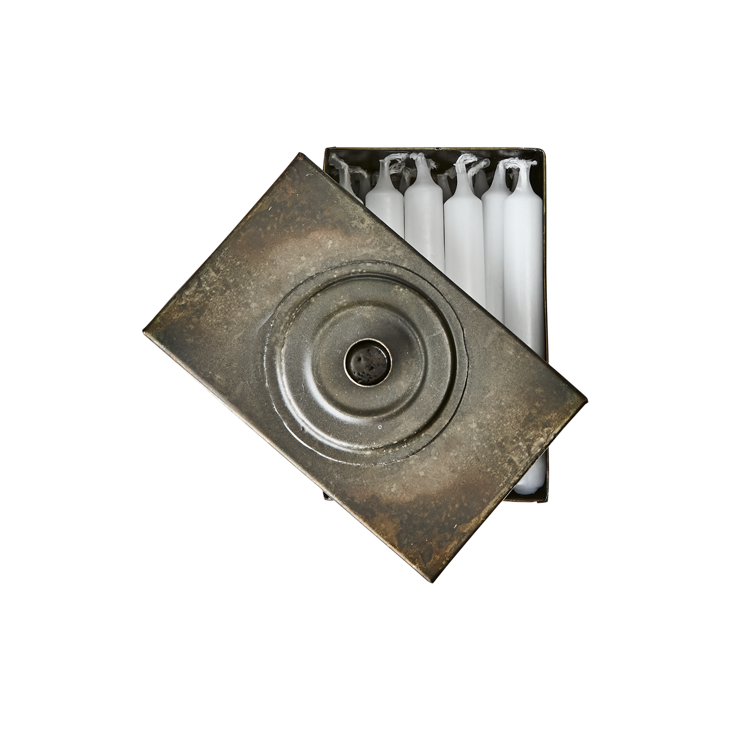 Ljusstake med ljuslåda,