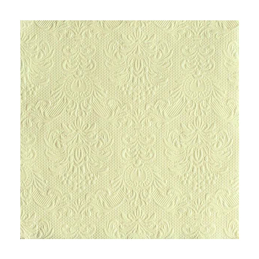 Servett med struktur krämfärgad