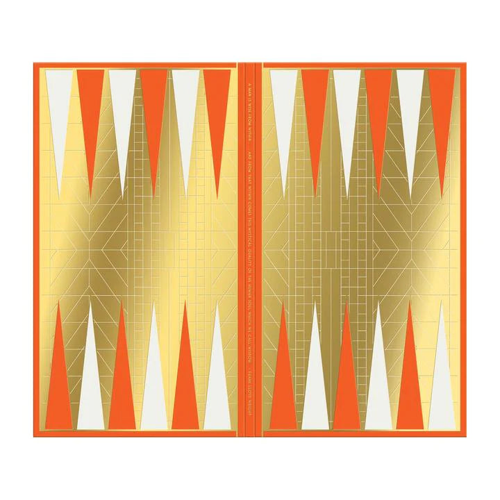 Frank Lloyd Wright Backgammon spel