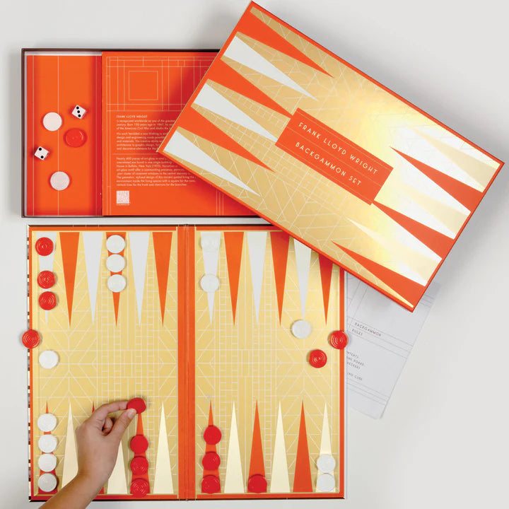 Frank Lloyd Wright Backgammon spel
