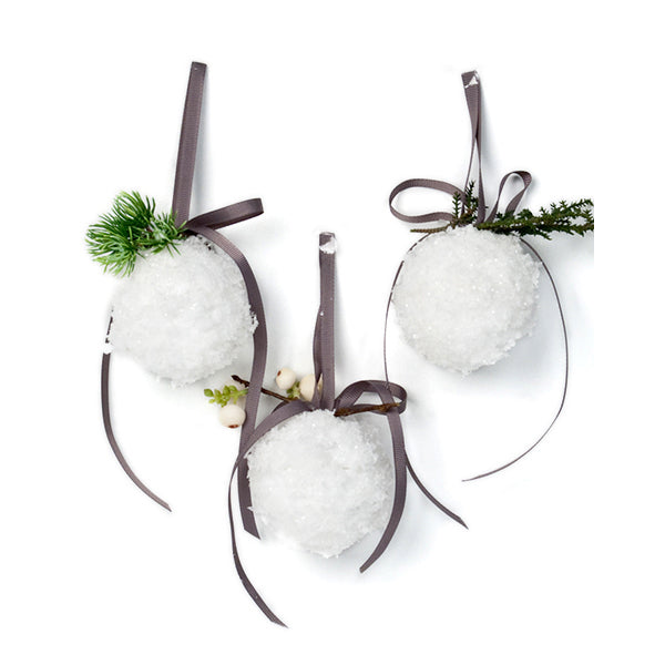 Dekoration, Snöboll 3 st
