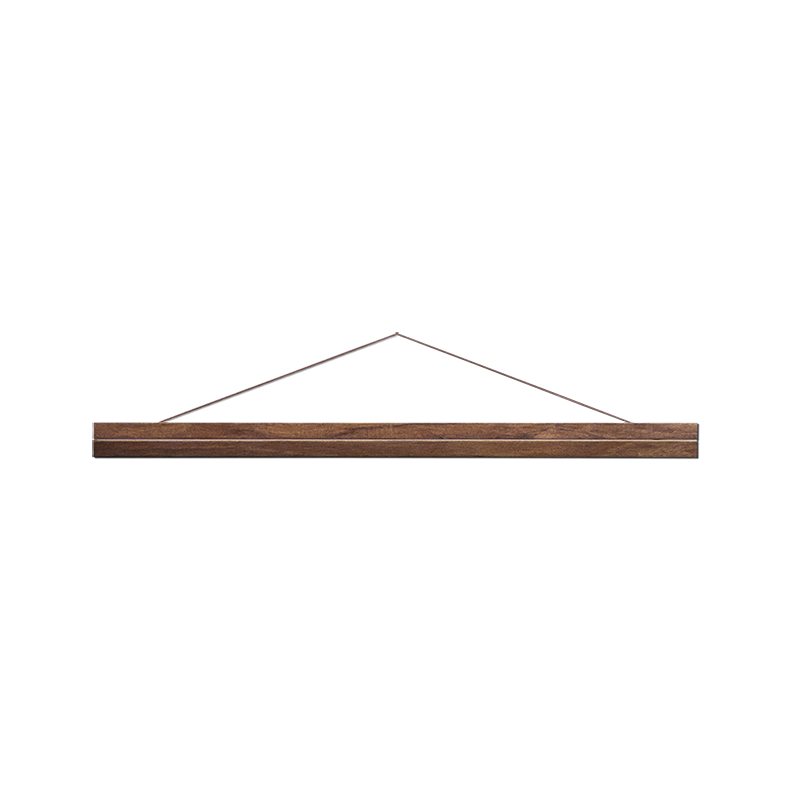 List/ram valnötsfärgad 70 cm