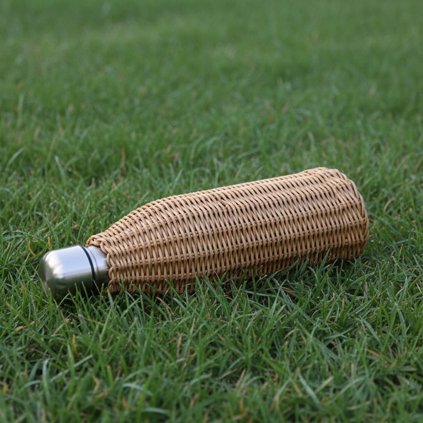 Termos ligger i gräset