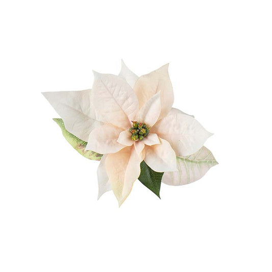 Konstgjorda växter, Julstjärna Rosa m Clips