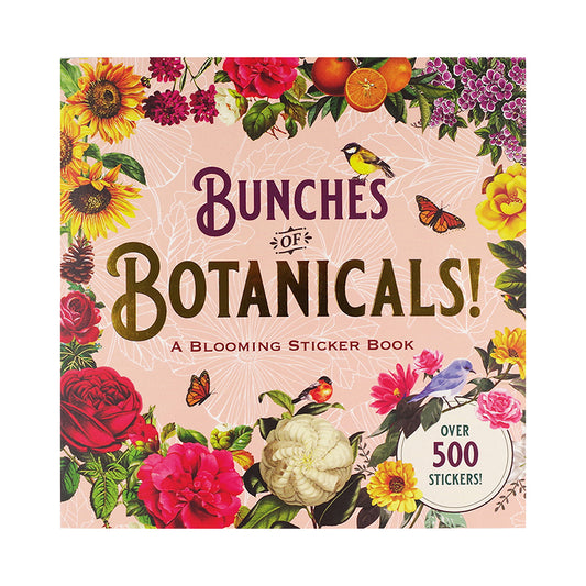 Botanisk Stickers Bok