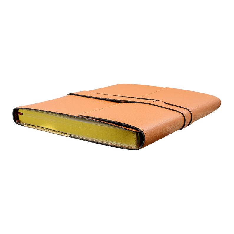 Anteckningsbok Vegan läder brun