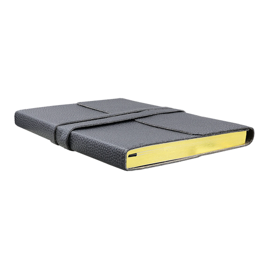 Anteckningsbok Vegan läder svart