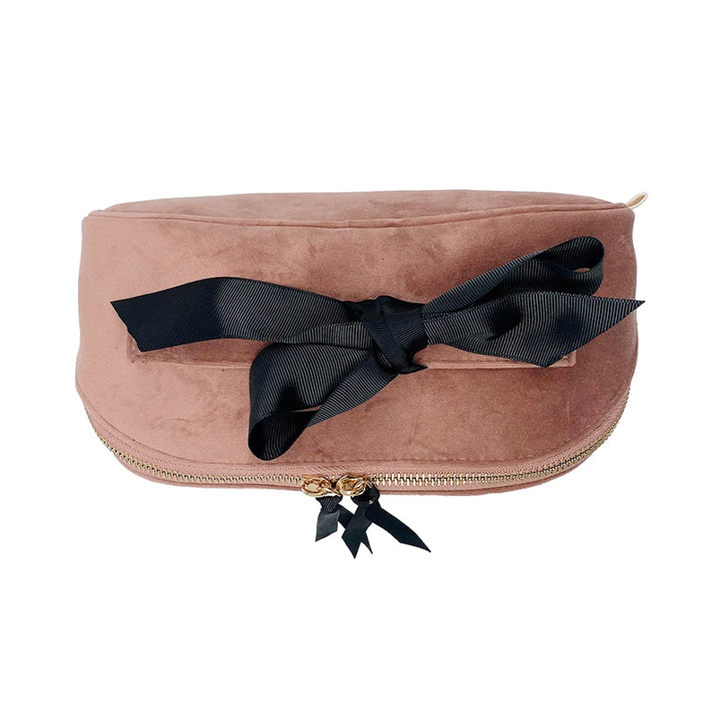 Necessär bag-all Rosa sammet