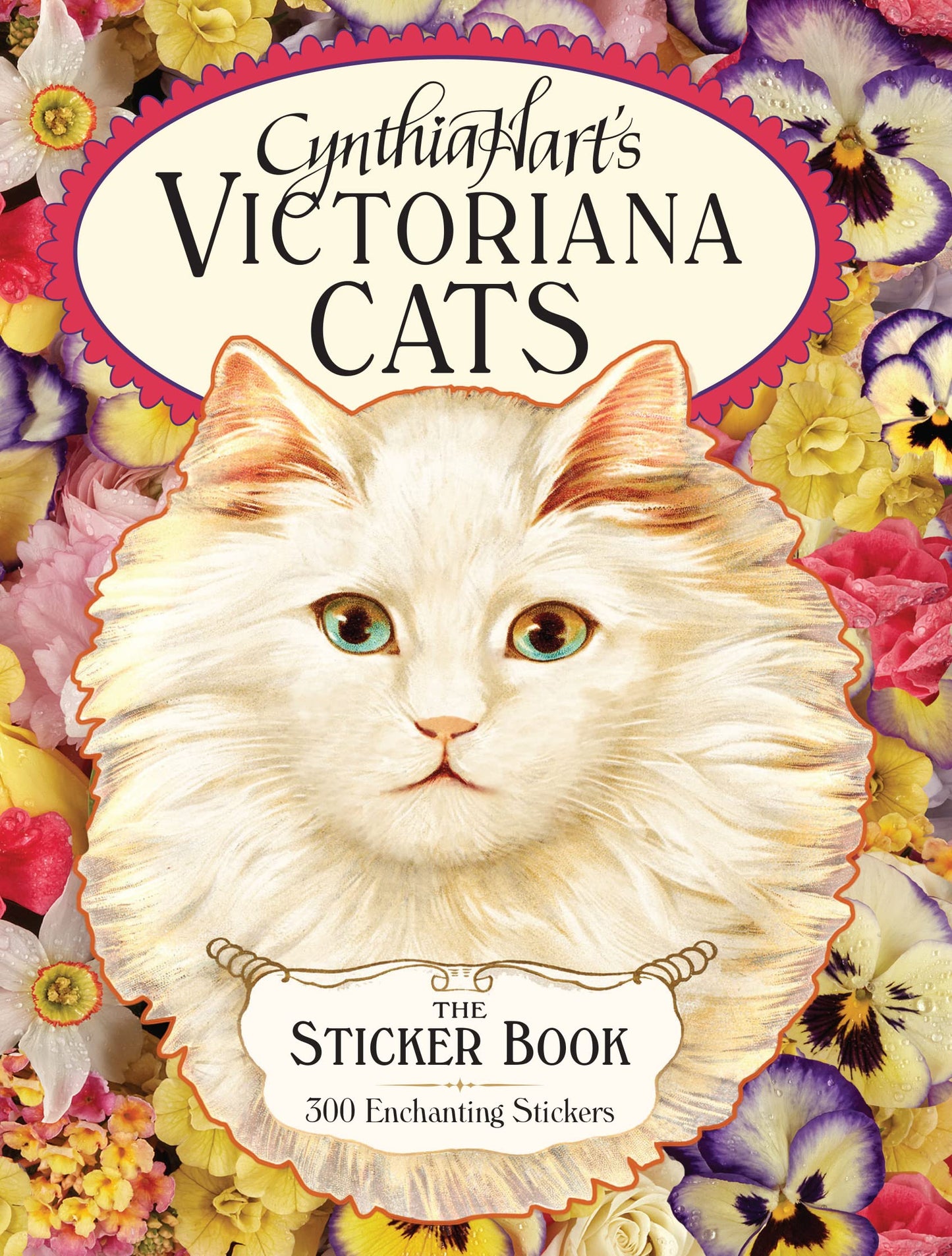 Stickers Bok, Cynthia Hart's Victoriana Cats
