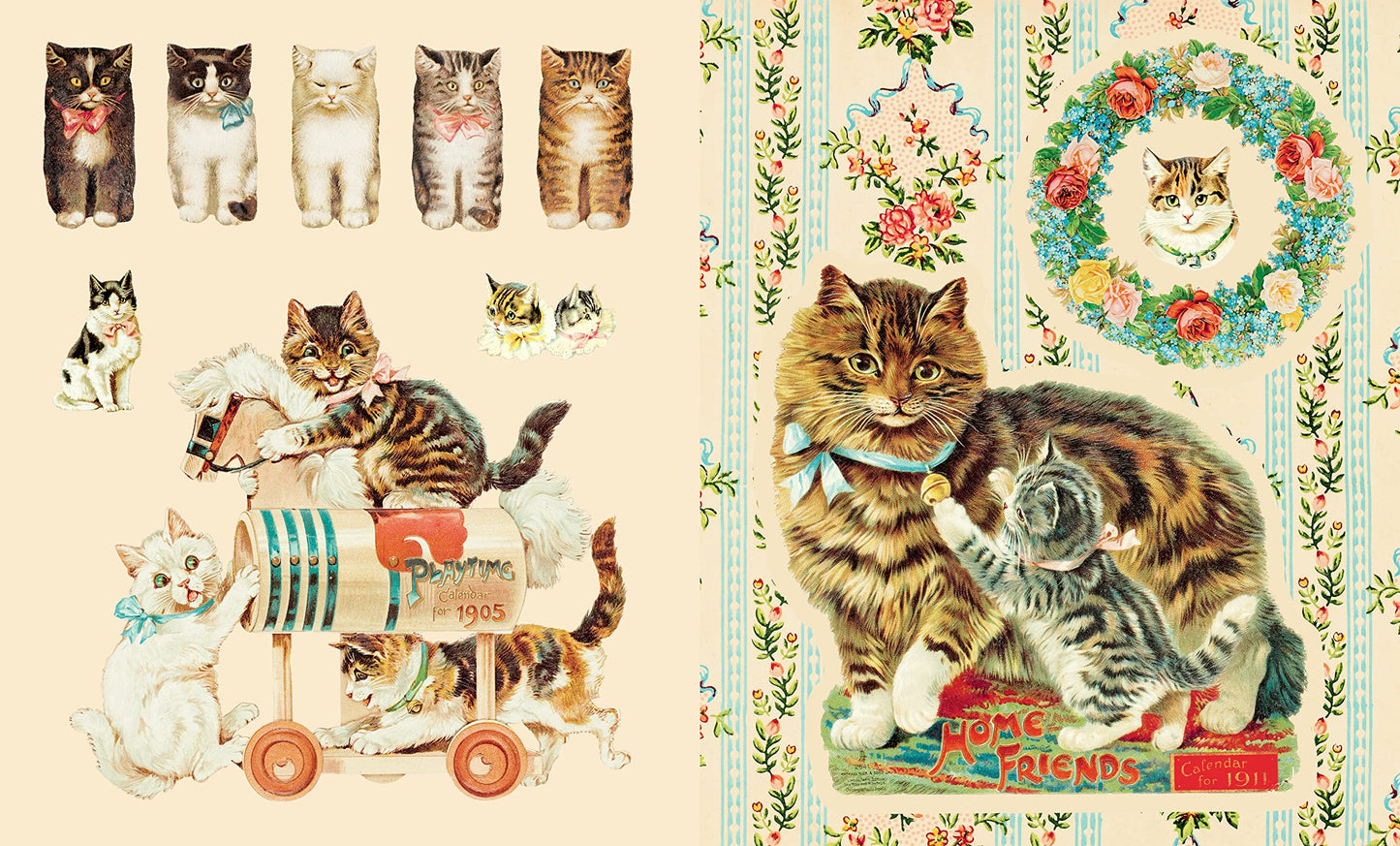 Stickers Bok, Cynthia Hart's Victoriana Cats