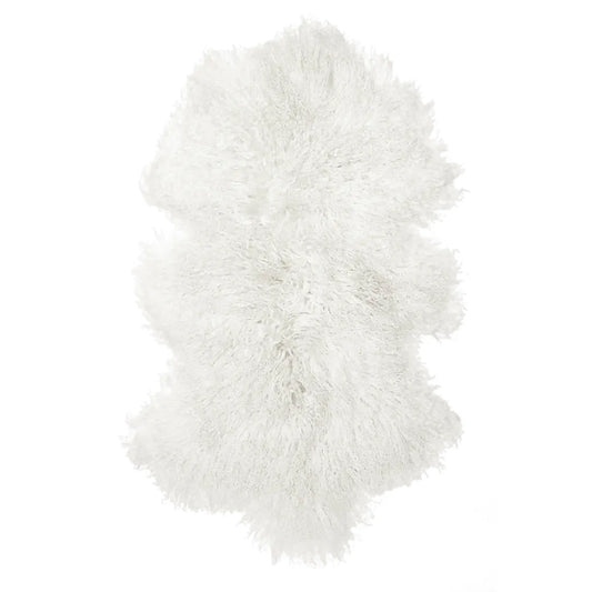 Långhårigt fårskinn, Vit