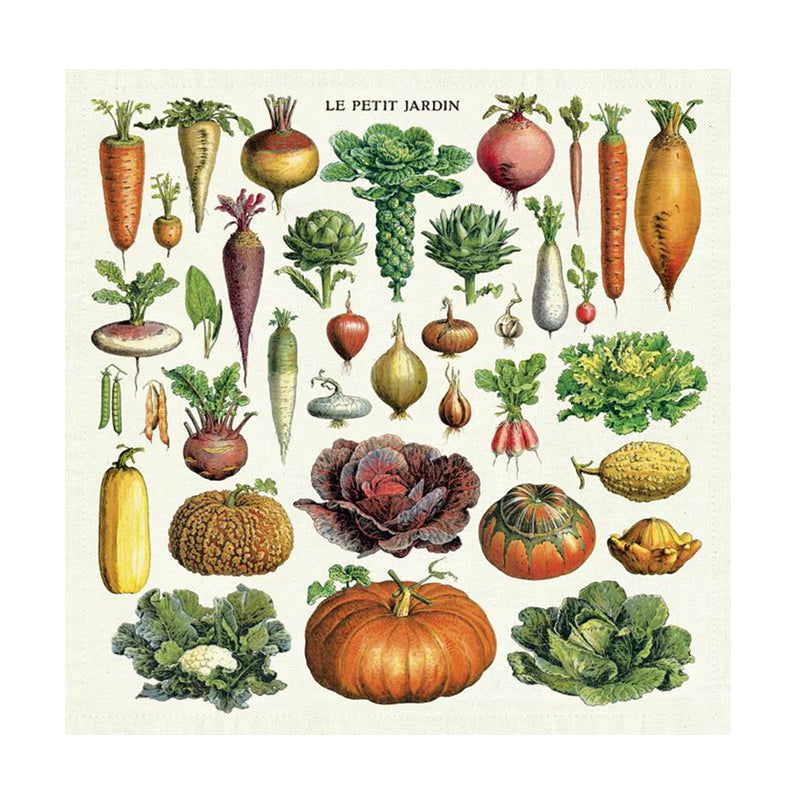Serviet, Stof grøntsager 4 stk.