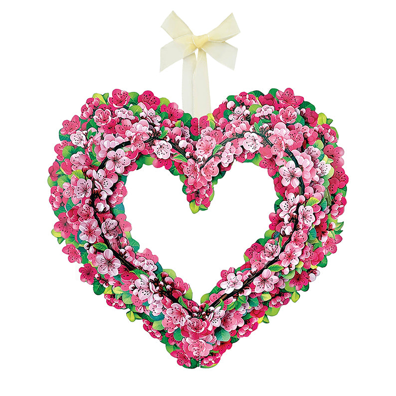 Pop-up-kort, Körsbärs blomkrans