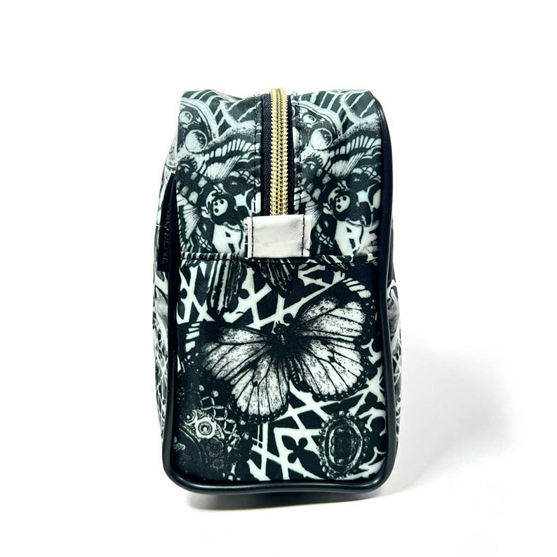 Necessär Svart/vit 24x18x9 cm