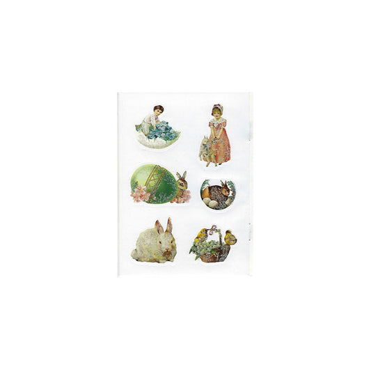 Stickers med påskmotiv.