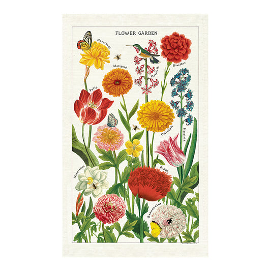 AAA Kökshandduk, Blomster trädgård