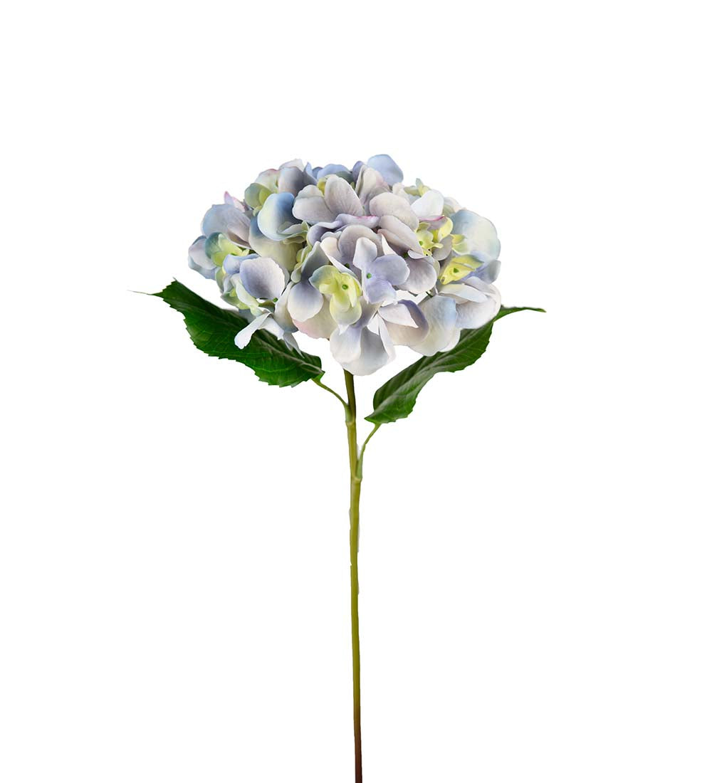 Konstgjord blomma/växt, Hortensia Blå 55 cm