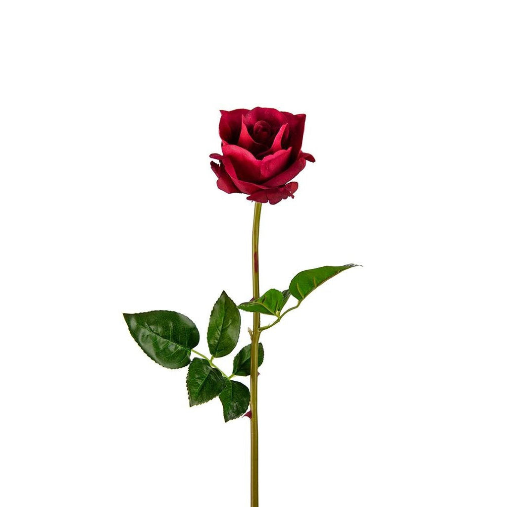 Konstgjord blomma, Ros Burgundy