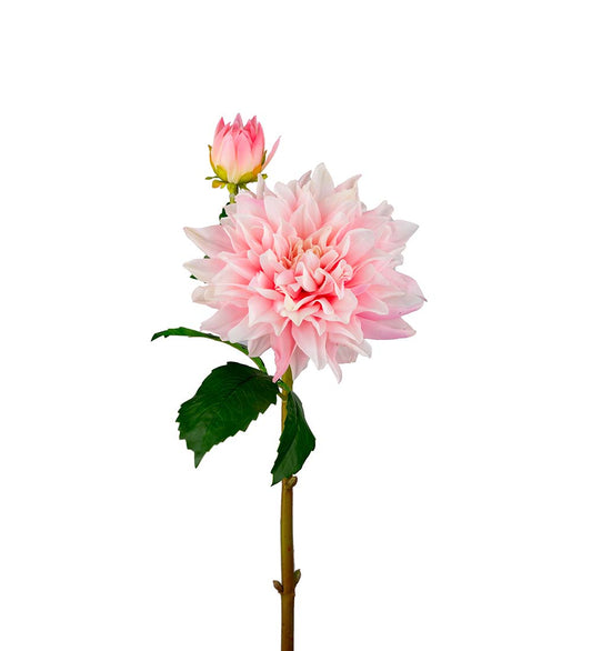 Konstgjord blomma/växt, Dahlia Ljusrosa 70 cm