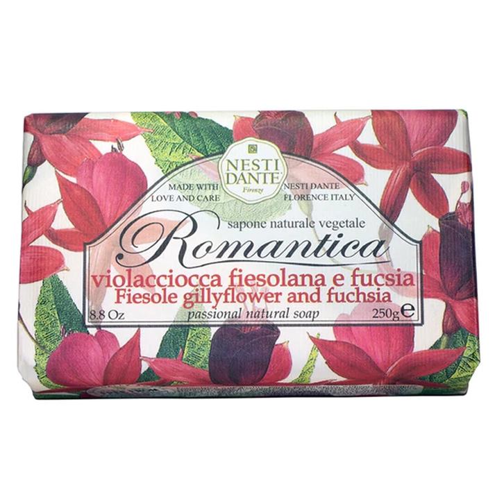 Tvål med Lövkoja o Fuchsia